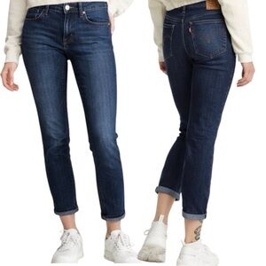 Levi's Dark Blue Boyfriend Jeans